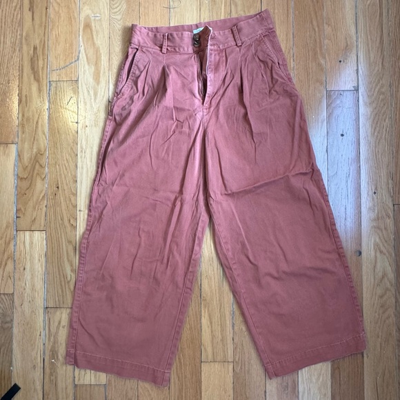 Madewell Wide Leg Trouser 6 - Picture 1 of 7